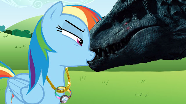 Indominus+and+Rainbow+kissing++passionat