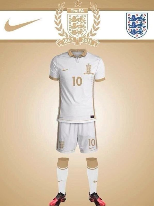 Partido Diversidad Jajaja canalfútbol Blog: Posible nueva camiseta nike de Inglaterra 2013