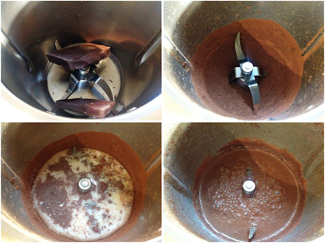 CHOCOLATE A LA TAZA CON THERMOMIX