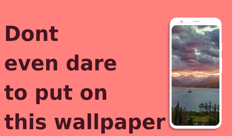 The cursed wallpaper
