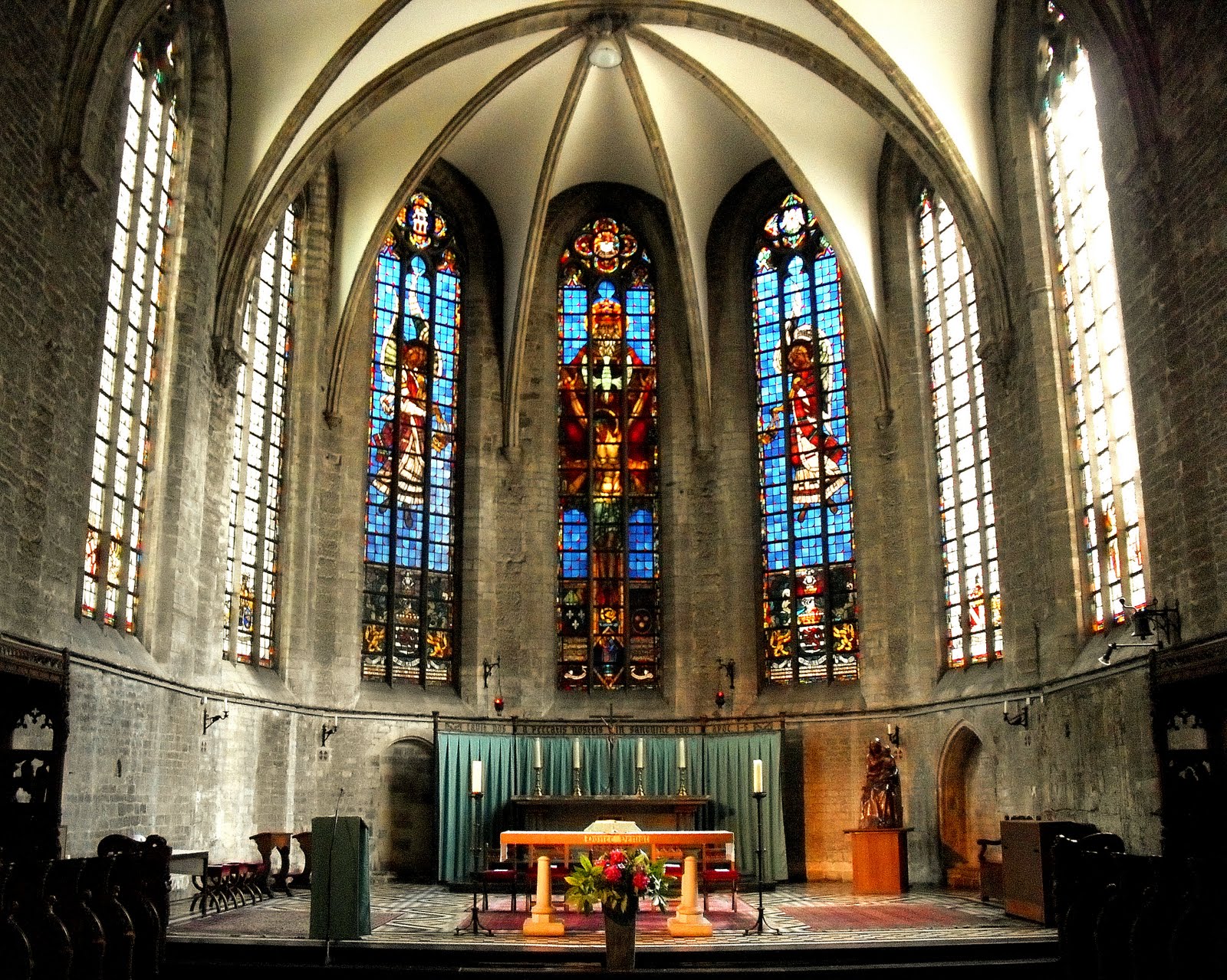 The estetic of senses! NotreDame de la Cambre (Bruxelles)