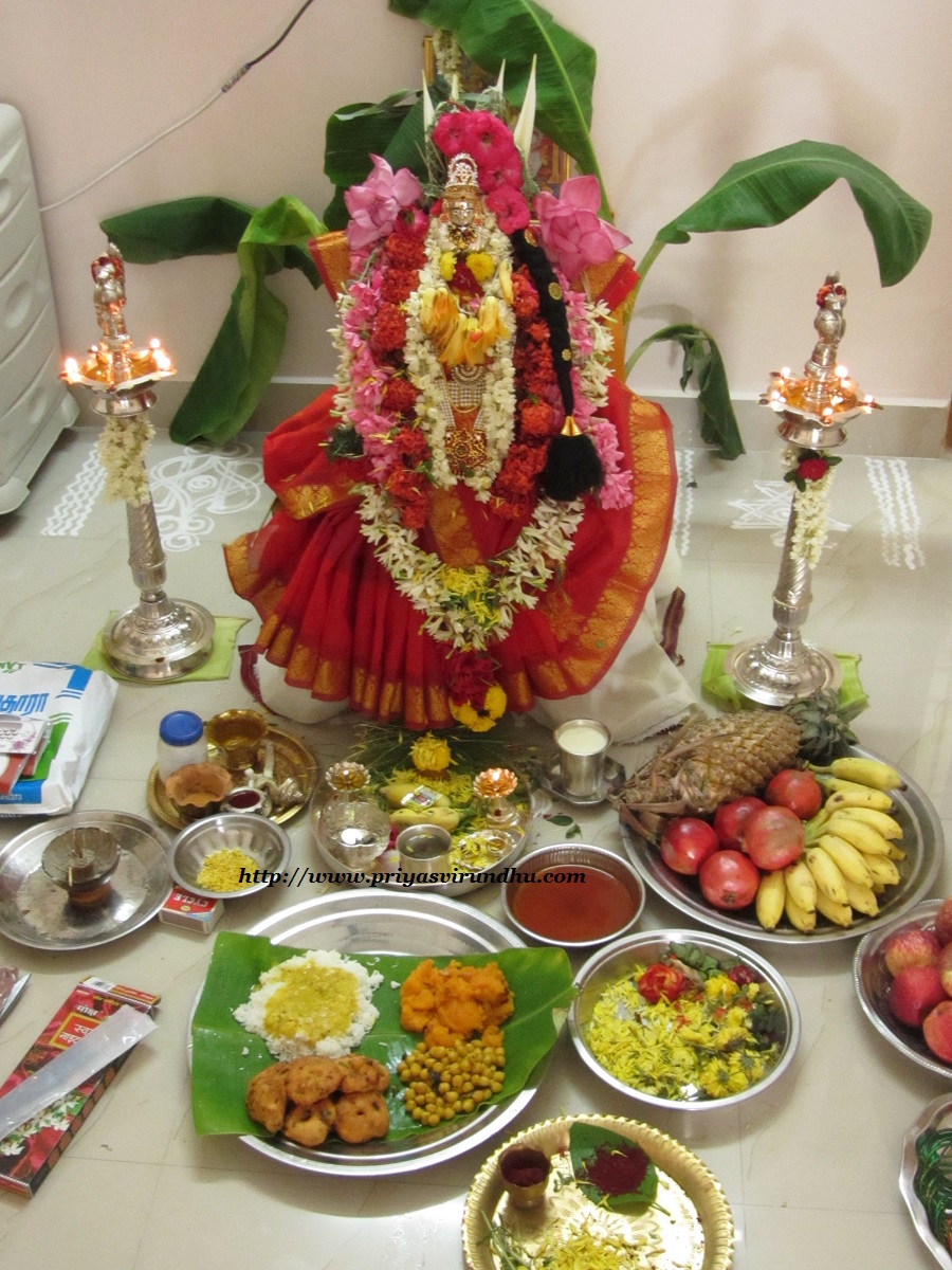 Priya's Virundhu Varalakshmi Vratham /Varalakshmi NombuPooja