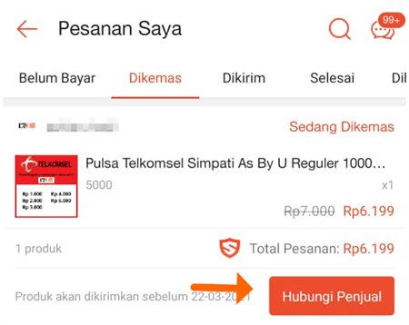 hubungi penjual