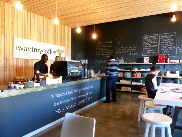iwantmycoffee, Ard Mathews' coffee shop in Umhlanga, Durban.