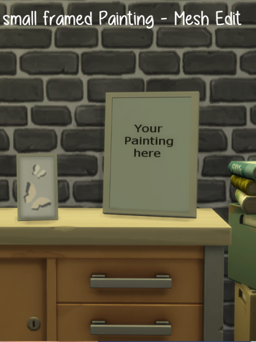 Sims 4 CC's - The Best: Small framed Painting - for your Recolors! by ...