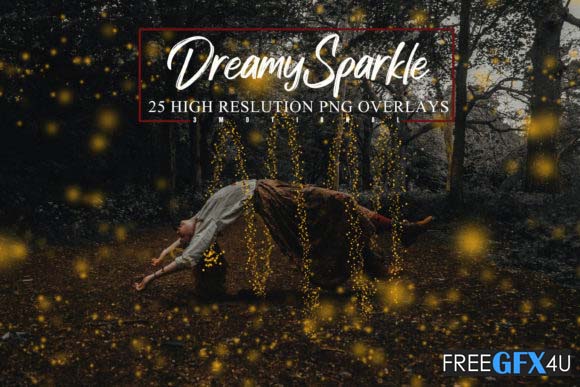 Magical Cover 25 Dreamy Sparkle Overlays