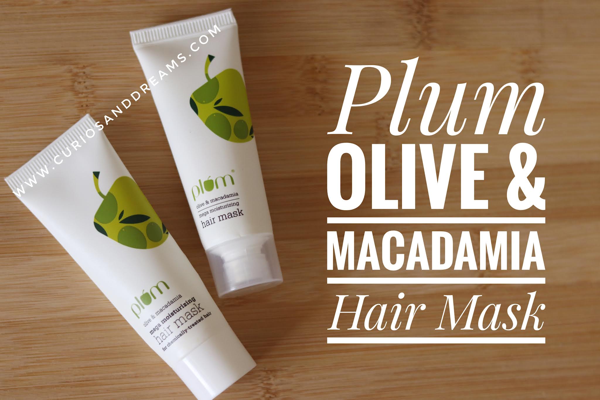 Plum Olive & Macadamia Mega Moisturizing Hair Mask - Curios and Dreams -  Indian Skincare and Beauty