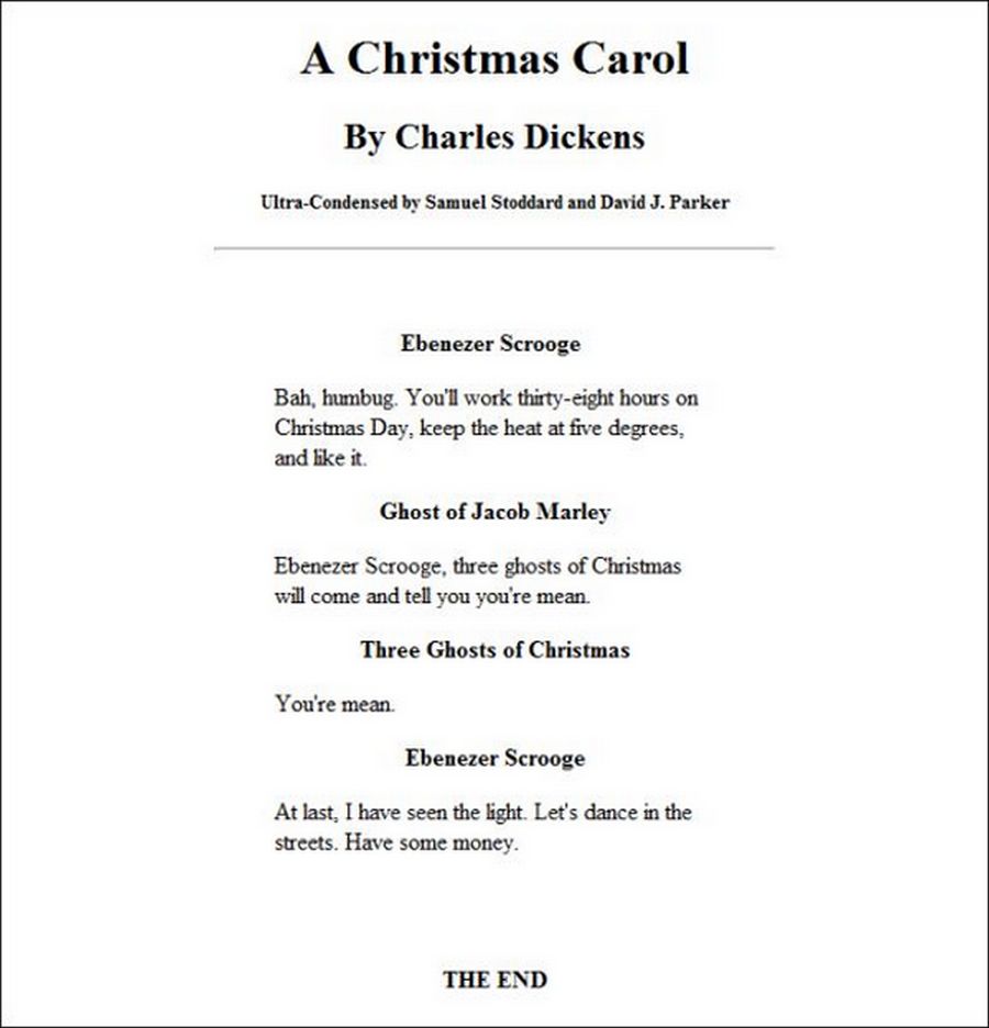 a christmas carol sparknotes