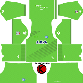 Deportivo Alavés 2017/18 - Dream League Soccer Kits