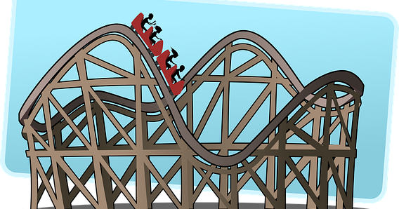 Roller-coaster Melaju Dengan Menggunakan Kekekalan Energi