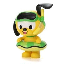 Pop Mart Pluto Licensed Series Disney Mickey and Friends Pool Party Series Figure