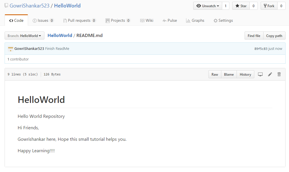 Oracle Fusion MiddleWare Blog GIT Hub Hello World