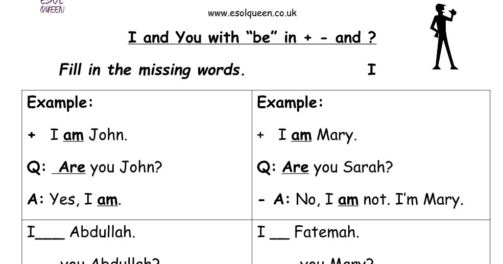 Entry 1 Grammar Worksheets