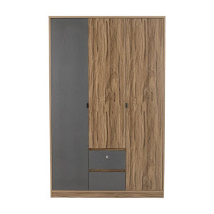 CO-SPENCER Tủ Quần Áo 120x57x190 cm Màu Nâu Đậm