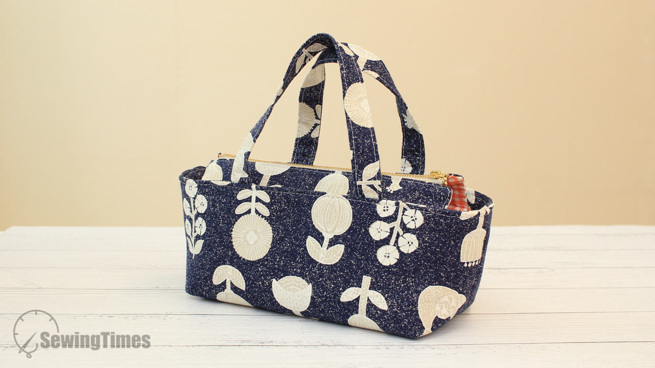 Recessed zipper Bag Tutorial