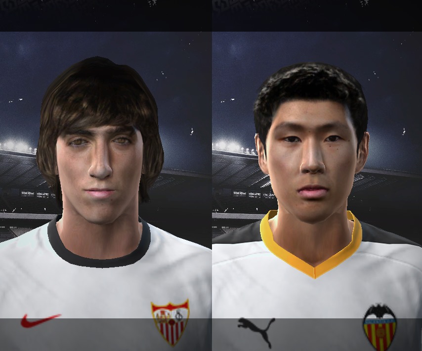 ultigamerz PES 2010 / PES 2011 Bryan Gil & Lee Kangin Faces