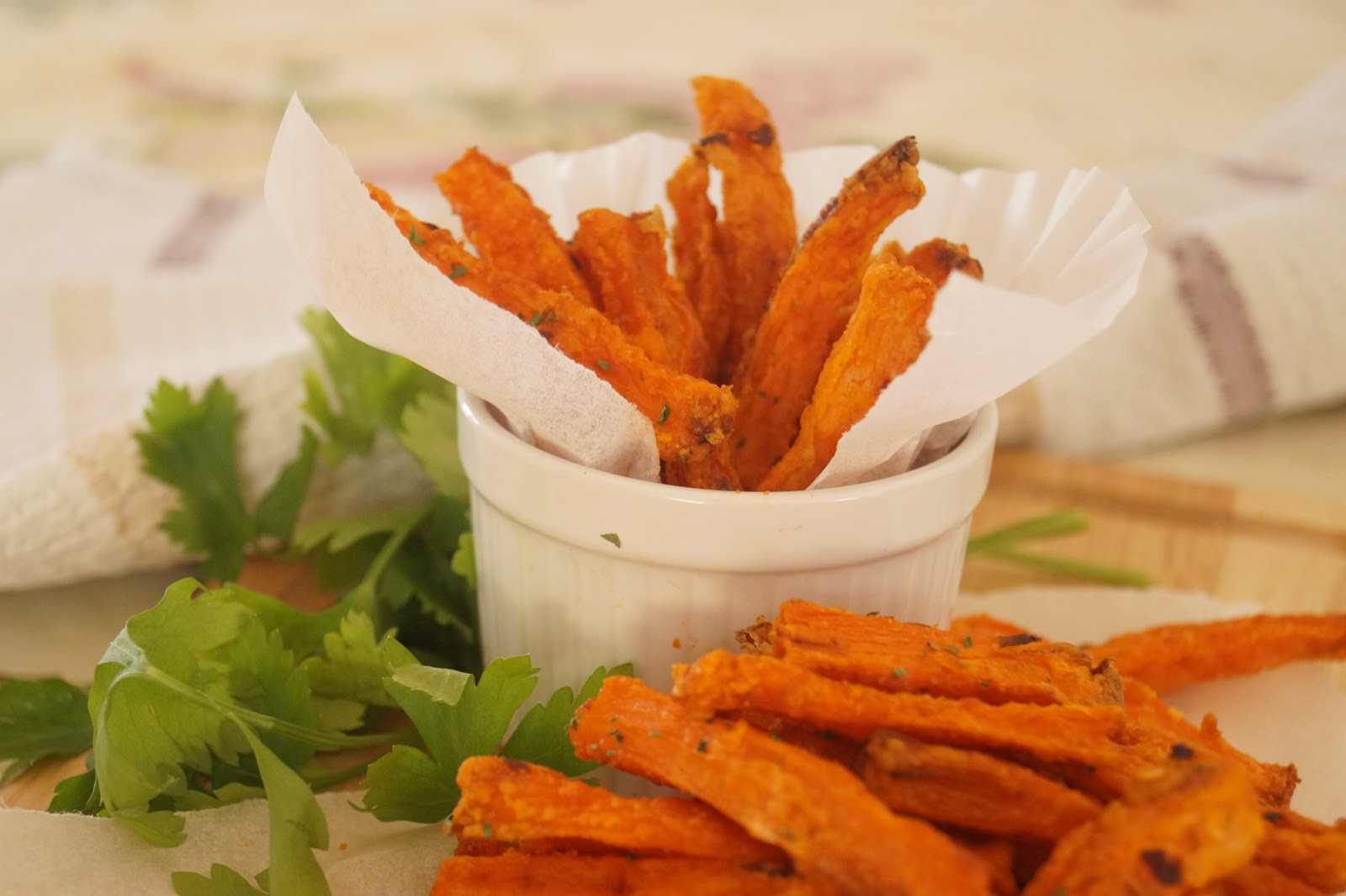 The Vegan Nigerian Crispy Baked Carrot Chips