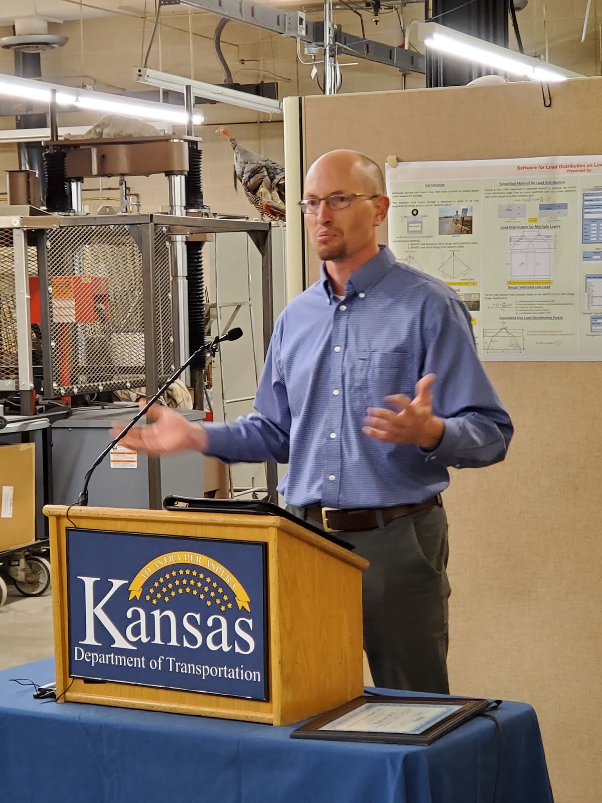 Kansas Transportation: KDOT project wins "Sweet Sixteen" award from AASHTO
