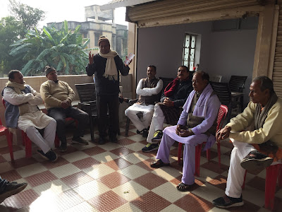 वजीरगंज में होने वाली साइकिल रेस पर हुई समीक्षा, AnjNewsMedia