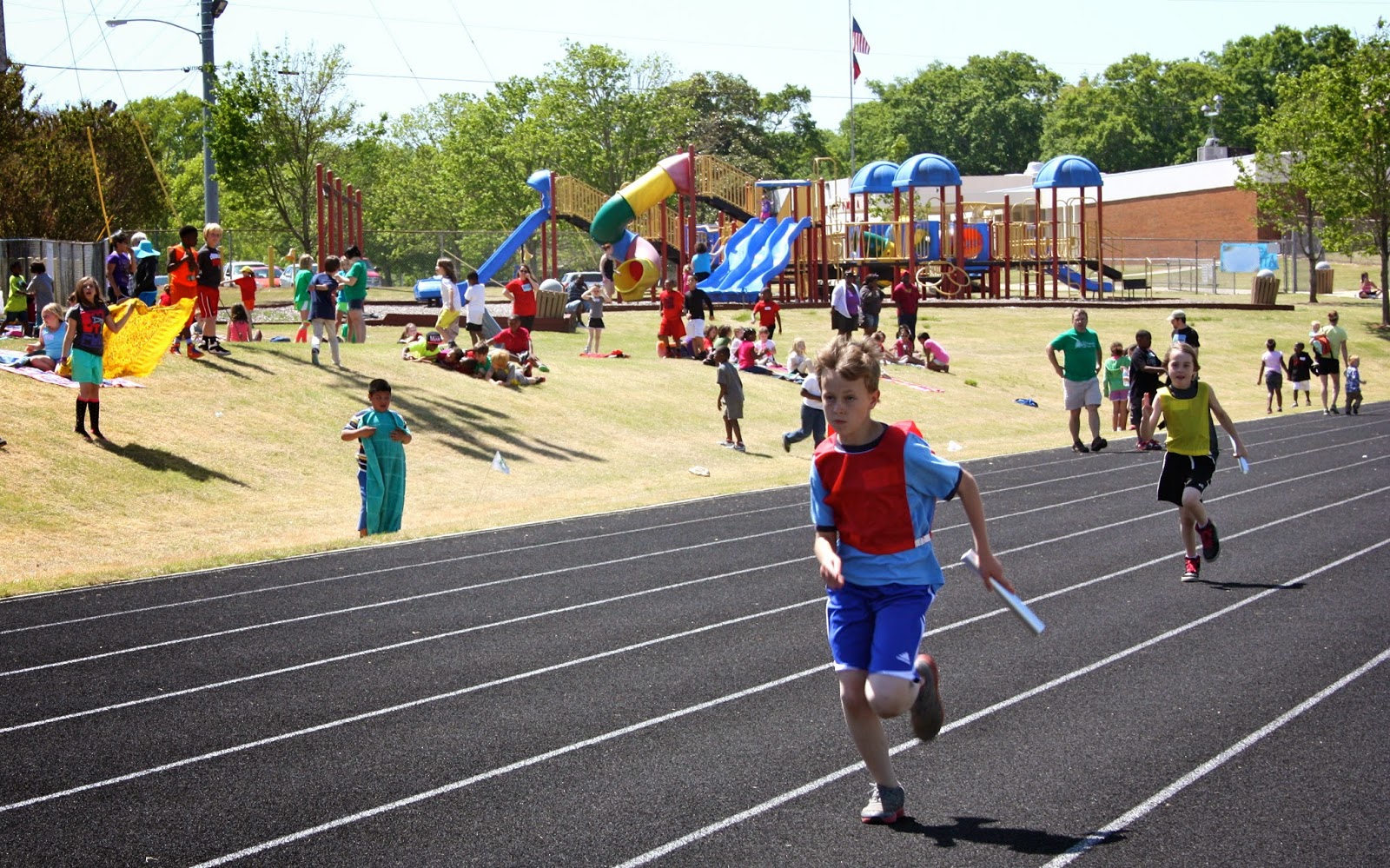 3rd Grade YMCA Track and Field Day, 2014