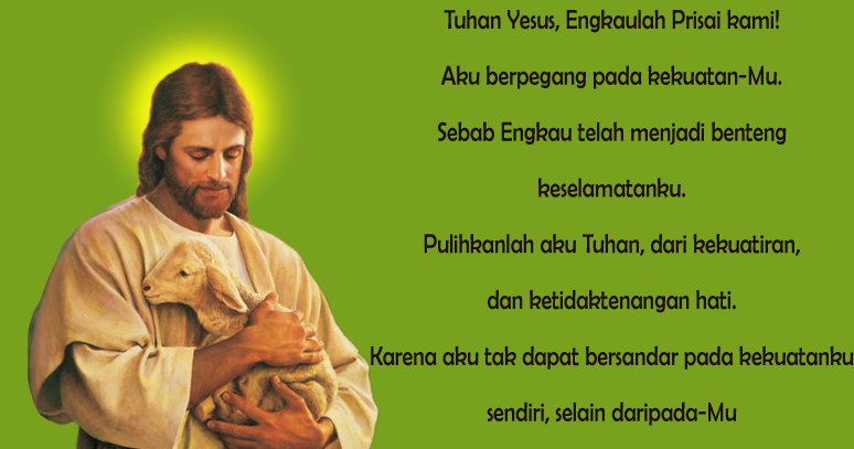 Doa Umat Katolik Untuk Menghadapi Ujian Asik Belajar