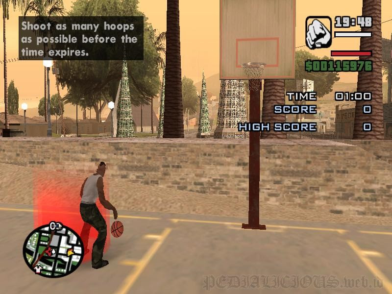 Cara Bermain Basketball di GTA San Andreas | Gaming Tutorial Pedia