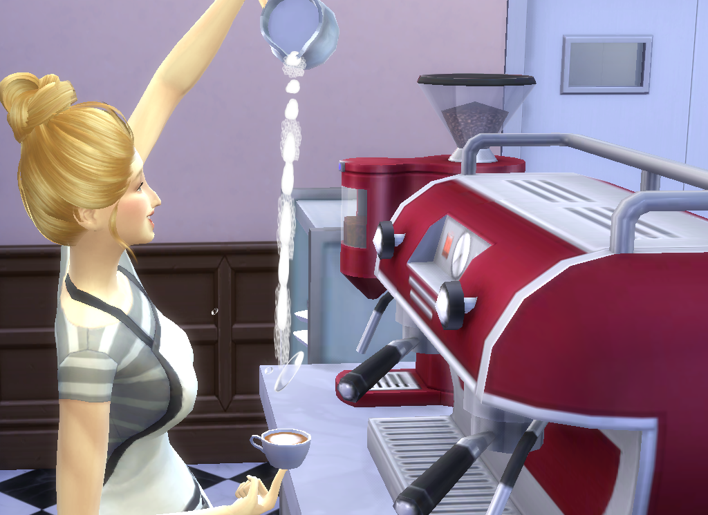 Membuat Warung Kopi The Sims 4