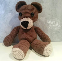 PATRON GRATIS OSO AMIGURUMI 912