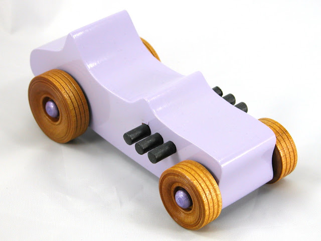Handmade Wooden Toy Car Hot Rod Ford 27 T-Bucket