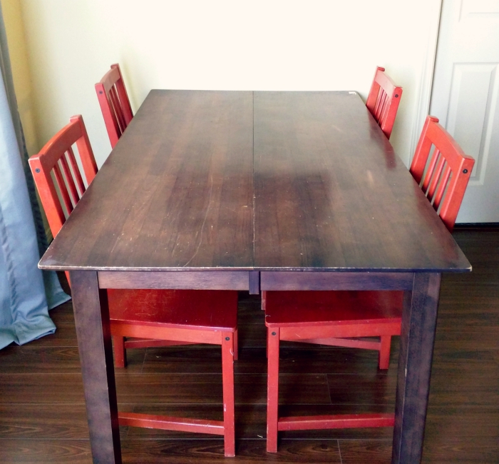 How To Easily Shorten A Counter Or Bar Height Table Regular Db2 Bar Height Table To Regular, How To Cut Table Legs Shorter
