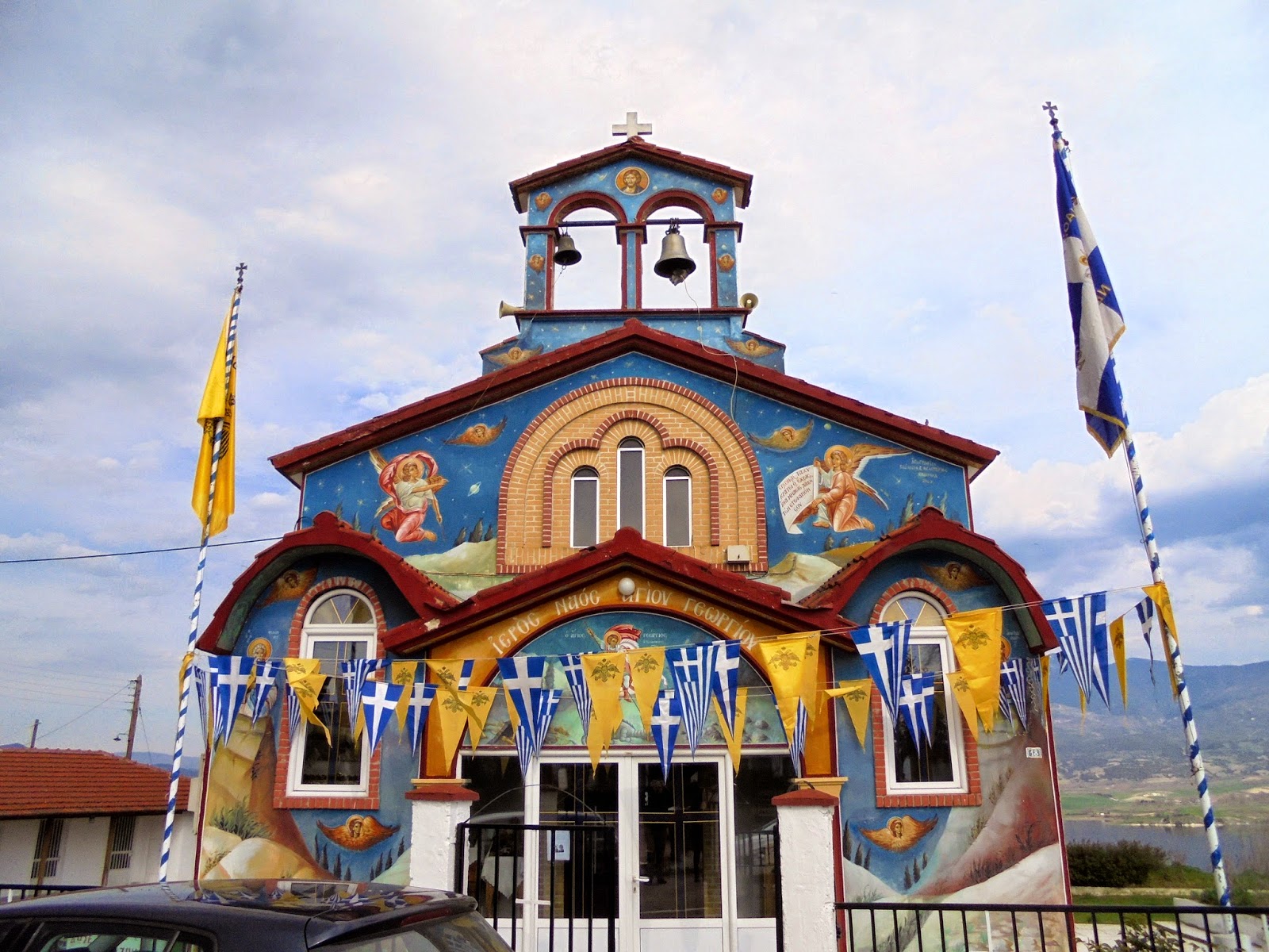 ο ναός του αγίου Γεωργίου στη Νεράιδα της Κοζάνης