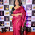 Vidya Balan At Mirchi Music Awards In Red Saree