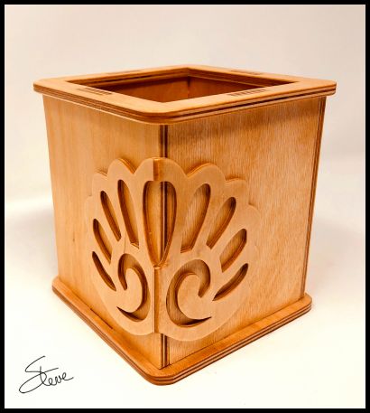 Scrollsaw Workshop: Just A Box Scroll Saw Pattern.