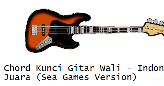 Chord Kunci Gitar Wali Indonesia Juara (Sea Games