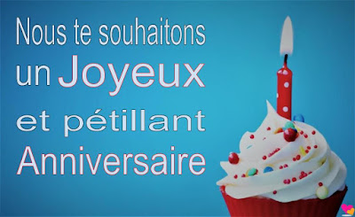 Image et beau message d'anniversaire