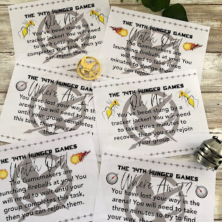 Hunger Games Escape Room https://www.teacherspayteachers.com/Product/Hunger-Games-Escape-Room-Escape-From-The-74th-Games-5213758?utm_source=HGlessons&utm_campaign=EscapeRoom