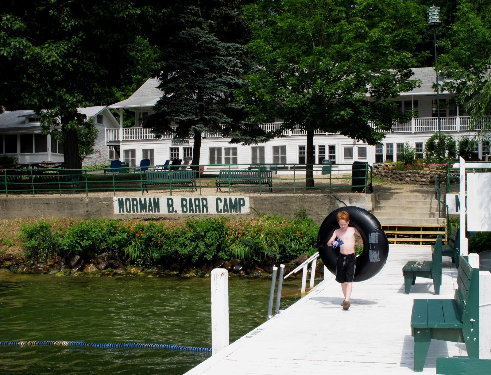 Wooster Square Daily Photo Norman B. Barr Camp, Geneva Lake, Williams