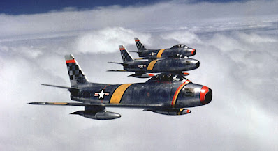 f 86 sabre large 56a61c595f9b58b7d0dff7c0 Encuentros OVNIs en la Guerra de Corea