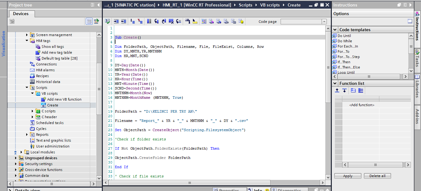 Tia Portal Vb Script Manual