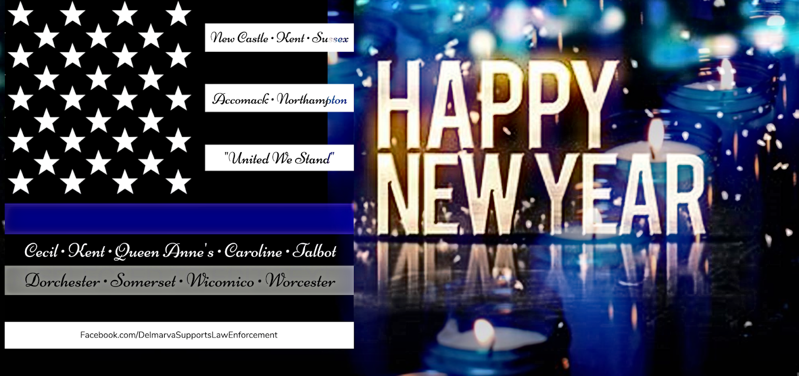 Delmarva Supports Law Enforcement Holiday Greetings for Police & Law