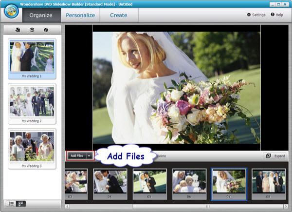 Create slideshow with music certificate letter