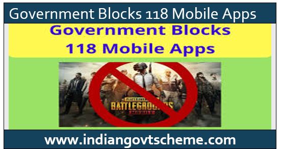 Government Blocks 118 Mobile Apps
