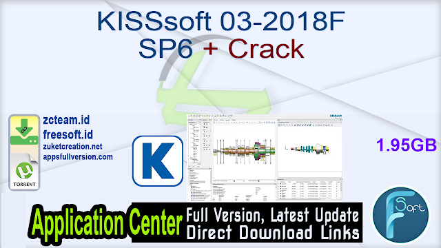 KISSsoft 03-2018F SP6 + Crack_ ZcTeam.id