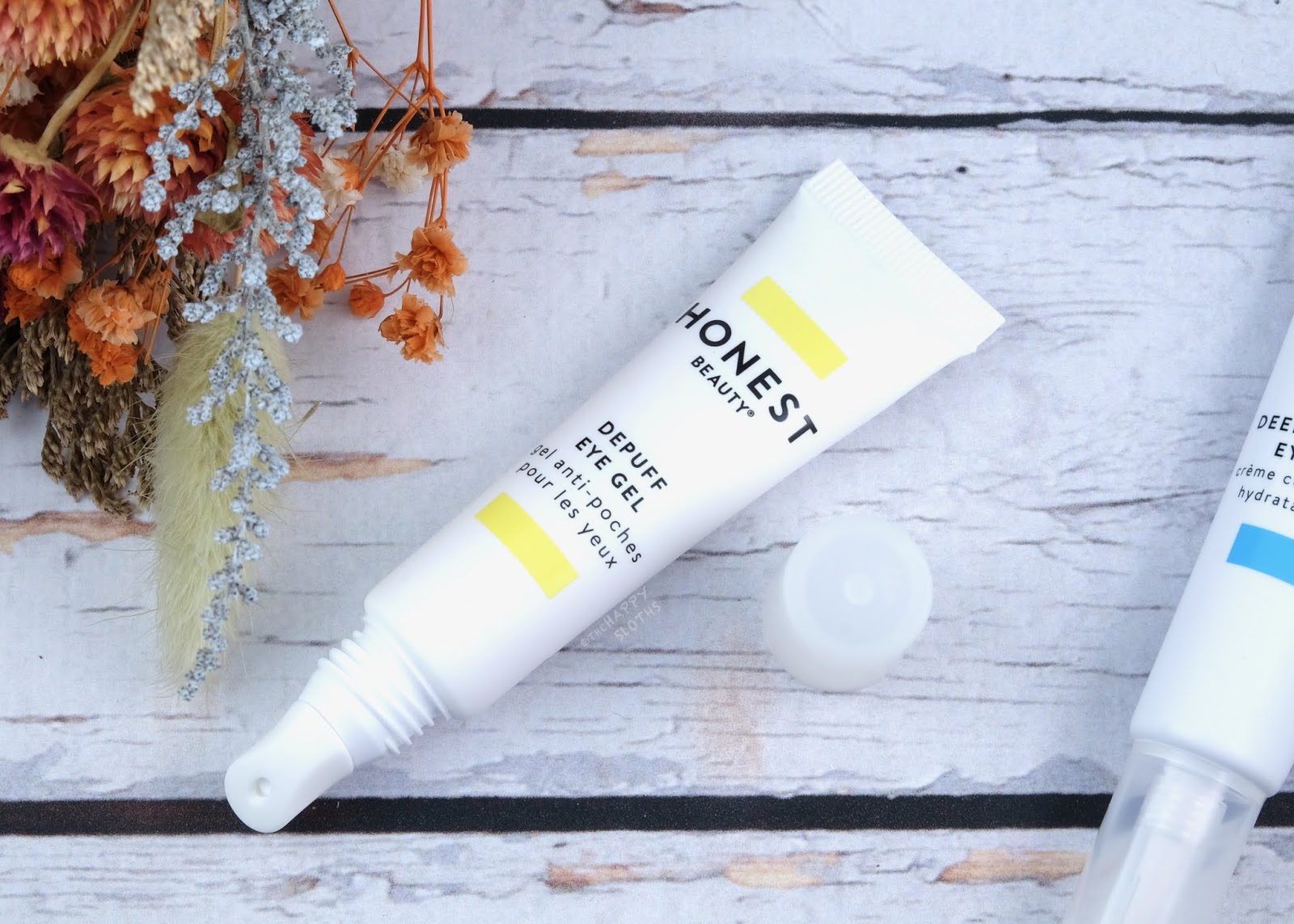 Honest Beauty Deep Hydration Eye Cream & Depuff Eye Gel Review The Happy Sloths Beauty