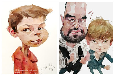 caricaturista-en-barcelona-leonardo-rodriguez-saint-just-le-martel