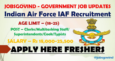 IAF Recruitment 2021