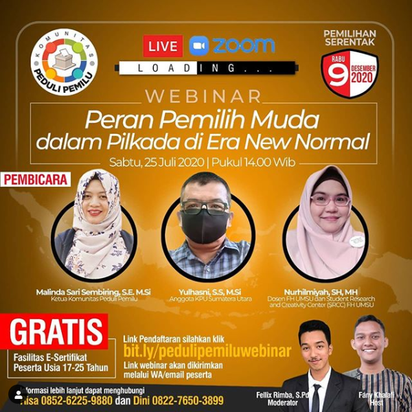 Menjadi Narasumber Webinar