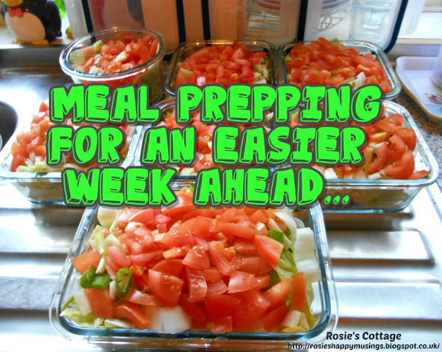 Rosie's Cottage: Meal Prepping For An Easier Week Ahead...