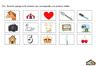 Silabario para recortar pdf