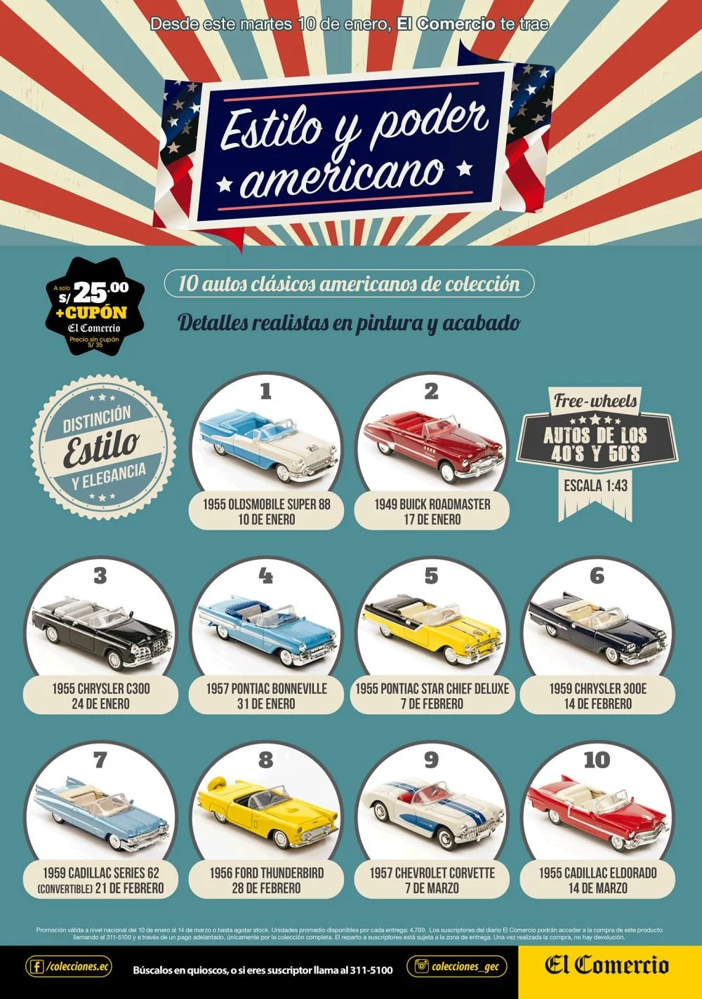 coleccion estilo y poder americano el comercio